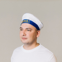Берет «Моряк», с помпоном, взрослый, р-р. 60 Берет «Моряк», с помпоном, взрослый, р-р. 60