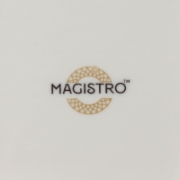 Тарелка фарфоровая пирожковая Magistro Kingdom, 30&times;2,2 см