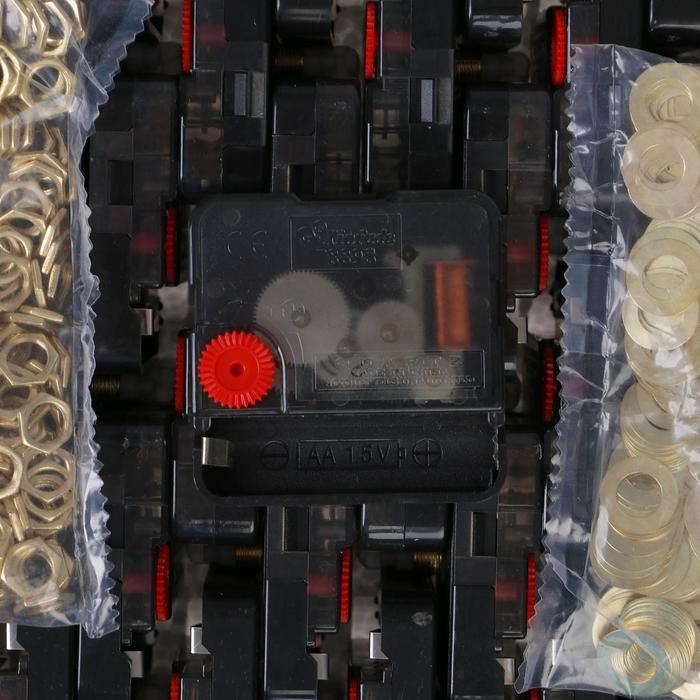 Часовой кварцевый механизм плавного хода Часовой кварцевый механизм плавного хода "Соломон", шток 12 мм, резьба 5 мм