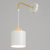 Бра "Кристер" Е27 40Вт белый 13х18х43 см Бра "Кристер" Е27 40Вт белый 13х18х43 см