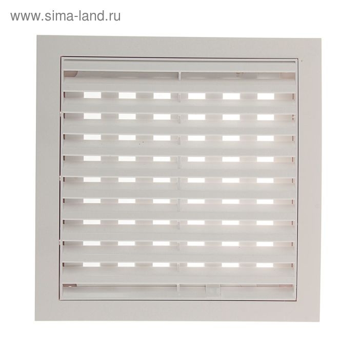 Решетка вентиляционная ERA 2020РРП, 200х200 мм, с регулируемыми жалюзи, неразъемная Решетка вентиляционная ERA 2020РРП, 200х200 мм, с регулируемыми жалюзи, неразъемная