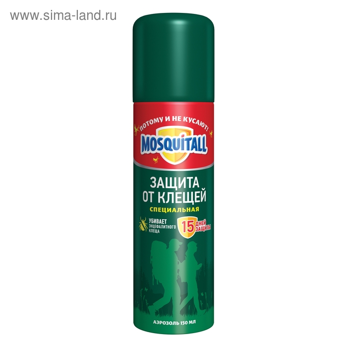 Аэрозоль Аэрозоль "Mosquitall", от клещей, 150 мл
