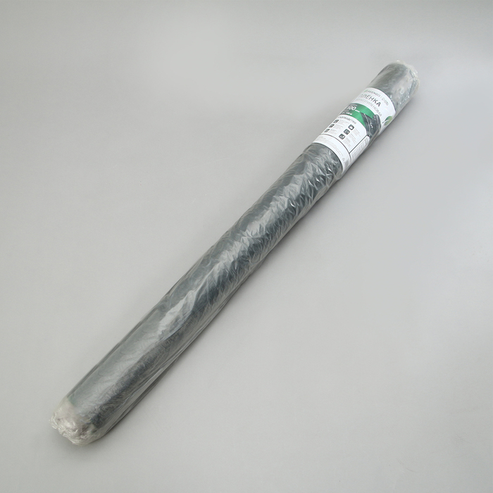 Плёнка из полиэтилена, техническая, толщина 100 мкм, чёрная, длина 100 м, ширина 3 м, рукав (1.5 м &times; 2), Эконом 50%, Greengo