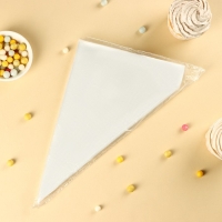 Кондитерские мешки одноразовые Доляна, 30 мкм, 27&times;17 см (размер S), 100 шт