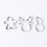 Новый год. Набор форм для печенья &laquo;Рождественская магия&raquo;, 3 шт