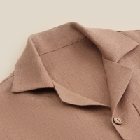 Костюм детский домашний (рубашка и шорты) SL HOME р 38 (146-152), кофейный