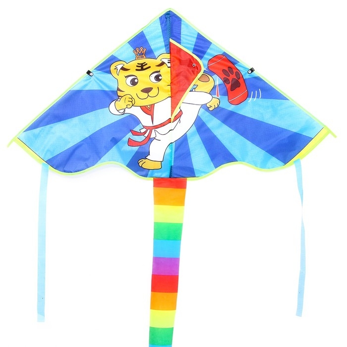 Воздушный змей &laquo;Звери&raquo; с леской