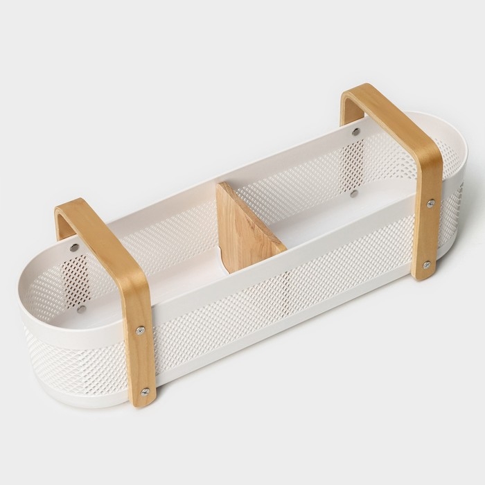 Контейнер для хранения LaDо́m &laquo;Скандинавия&raquo;, 49&times;13,7&times;16 см, цвет белый