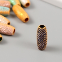 Бусины для творчества пластик "Этно. Двойной ромб. Голография" набор 30 гр 1,2х1,2х3 см Бусины для творчества пластик "Этно. Двойной ромб. Голография" набор 30 гр 1,2х1,2х3 см