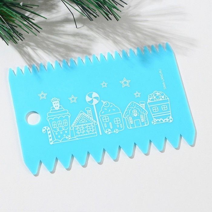 Новый год. Набор кондитерских шпателей &laquo;Сладкого года&raquo;, 3 шт