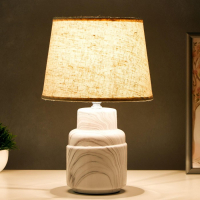 Лампа настольная 16174/1 Е14 40Вт белый 22х22х36 см RISALUX