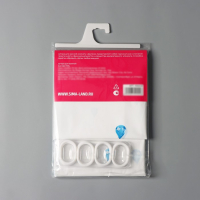 Штора для ванны Доляна &laquo;Капли&raquo;, 180&times;180 см, EVA