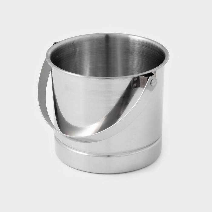 Ведро для льда из нержавеющей стали, 1,3 л, 14,5×12,5 см Ведро для льда из нержавеющей стали, 1,3 л, 14,5×12,5 см