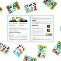 Настольная бродилка игра на скорость &laquo;Весёлые бельчата&raquo;, 60 карт, 5 фишек, 4 кубика, 6+