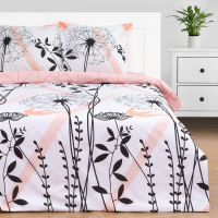 Постельное белье Этель 2 сп &laquo;Одуванчик&raquo; (вид 2) 175*215 см, 200*220 см,70*70 см -2 шт