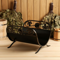 Дровница ДР 6-6 кованая, цвет бронза Дровница ДР 6-6 кованая, цвет бронза