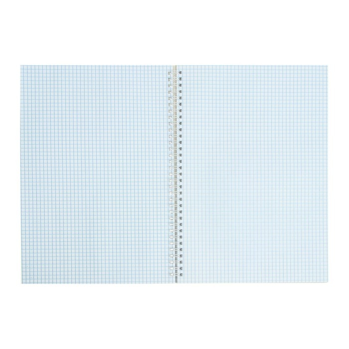 Тетрадь А4, 96 листов в клетку на гребне Тетрадь А4, 96 листов в клетку на гребне "Шотландка", обложка мелованный картон, глянцевая ламинация, МИКС