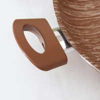 Казан Kantry, 4 л, d=28 см, стеклянная крышка, пластиковые ручки, антипригарное покрытие, цвет коричневый Казан Kantry, 4 л, d=28 см, стеклянная крышка, пластиковые ручки, антипригарное покрытие, цвет коричневый