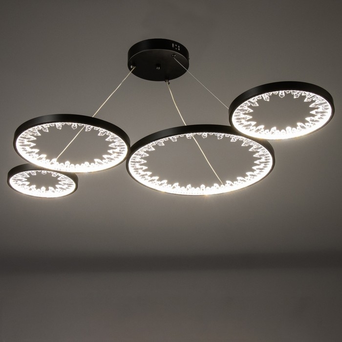 Светильник Светильник "Кристалл" LED 130Вт 3000-6000К черный 96х55х100 см BayerLux