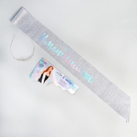 Карнавальный набор «Именинница» (корона + лента) Карнавальный набор «Именинница» (корона + лента)