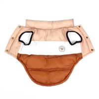 Куртка для собак "Шоколад", размер M (ДС 33, ОГ 46, ОШ 33), бежево-коричневая Куртка для собак "Шоколад", размер M (ДС 33, ОГ 46, ОШ 33), бежево-коричневая