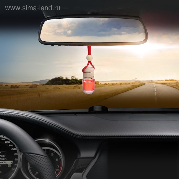 Ароматизатор на зеркало в бутылочке «Водитель танка» арбуз Ароматизатор на зеркало в бутылочке «Водитель танка» арбуз