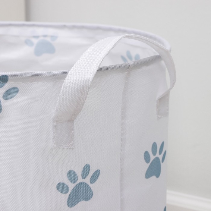 Корзина бельевая текстильная &laquo;Зоопарк&raquo;, 35&times;45 см