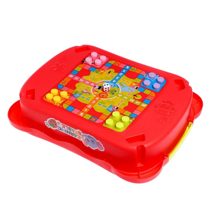Развивающий столик &laquo;Играй и учись&raquo;, цвет красный