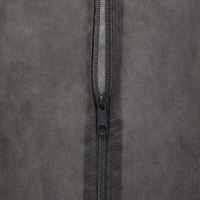 Чехол для одежды зимний, 140&times;60&times;10 см, спанбонд, цвет серый