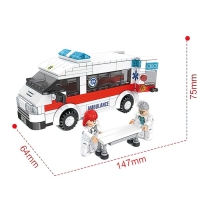 Конструктор Город &laquo;Машинки&raquo;, 255 деталей