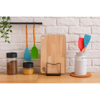 Подставка для ножей и разделочных досок Доляна &laquo;Лофт&raquo;, 13,5&times;12,5&times;21,5 см, цвет коричневый