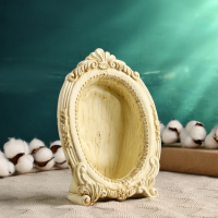 Горшок - фоторамка  "Зеркальце" под старину 15*7*21см