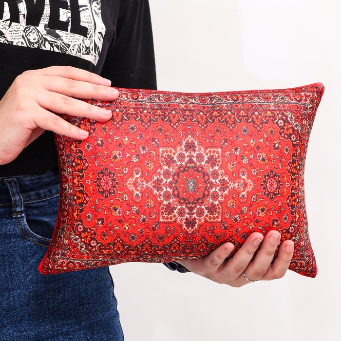 Подушка - антистресс &laquo;Ковёр&raquo;, красная