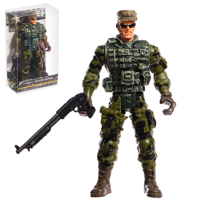 Фигурка солдатика «Штурмовик», цвет МИКС Фигурка солдатика «Штурмовик», цвет МИКС