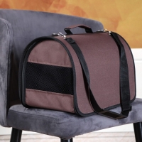 Сумка - переноска для животных, 2 входа, 40 х 25 х 28 см, коричневая Сумка - переноска для животных, 2 входа, 40 х 25 х 28 см, коричневая
