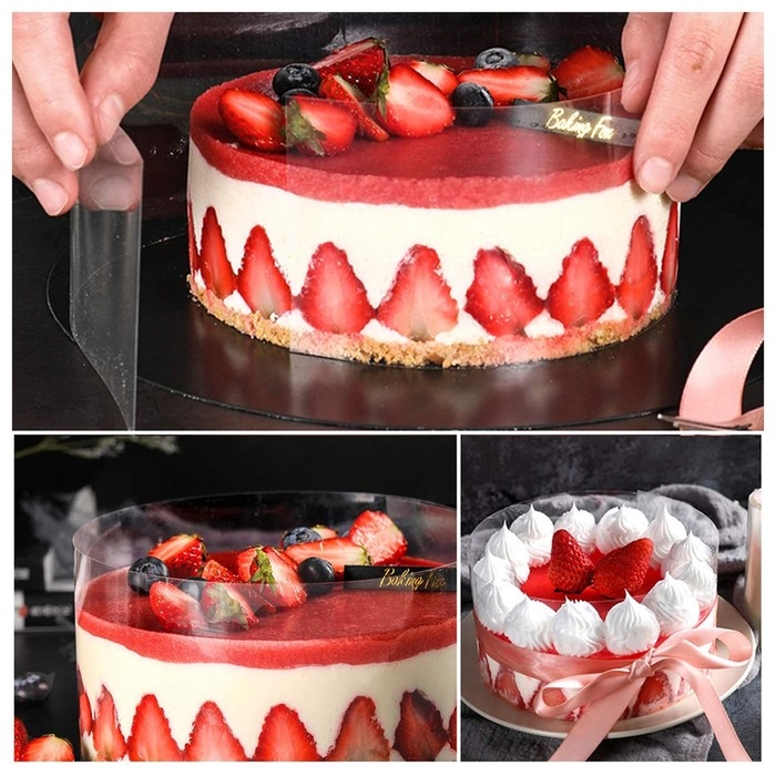 Лента ацетатная для обтяжки тортов Доляна, 40 мкр × 200 мм × 10 м, цвет прозрачный Лента ацетатная для обтяжки тортов Доляна, 40 мкр × 200 мм × 10 м, цвет прозрачный