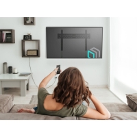 Кронштейн ONKRON TM6, для ТВ, наклонный, 43"-85", 35-145 мм от стены, черный