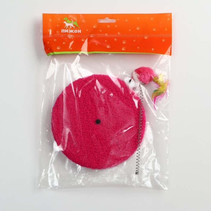 Дразнилка на основании Дразнилка на основании "Кошкина радость", 15 см, микс цветов