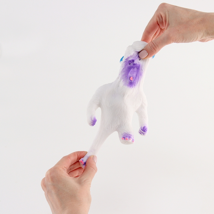 Мега мялка антистресс тянучка «Снежная ярость», в пакете, с песком Мега мялка антистресс тянучка «Снежная ярость», в пакете, с песком