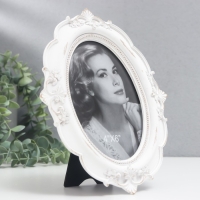 Фоторамка полистоун 10х14,5 см "Ажурные акценты" белая 16,5х21,5 см Фоторамка полистоун 10х14,5 см "Ажурные акценты" белая 16,5х21,5 см