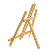 Мольберт настольный демонстрационный «Лира» 375 х 260 х 180 мм, (профиль 10 х 10 мм), неокрашенное дерево, Calligrata Мольберт настольный демонстрационный «Лира» 375 х 260 х 180 мм, (профиль 10 х 10 мм), неокрашенное дерево, Calligrata