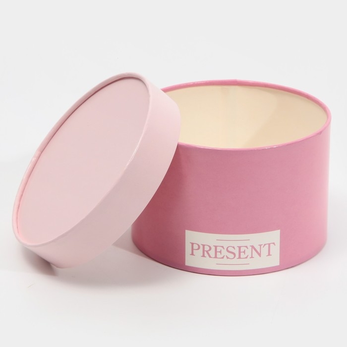 Набор шляпных коробок 3 в 1, упаковка подарочная, &laquo;Нежные цвета&raquo;, 16 х 10, 14 х 9, 13 х 8,5 см