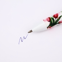 Ручка шариковая, синяя паста, 0.7 мм, автоматическая, матовая «8 марта: Вдохновляй» Ручка шариковая, синяя паста, 0.7 мм, автоматическая, матовая «8 марта: Вдохновляй»