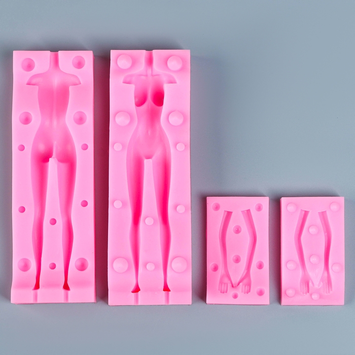 Форма силиконовая &laquo;Фигура девушки&raquo;, 15,6 &times; 3,6 см