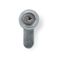 Замок почтовый ТУНДРА LC2, 17х20х50 мм,  2 английских ключа, хром