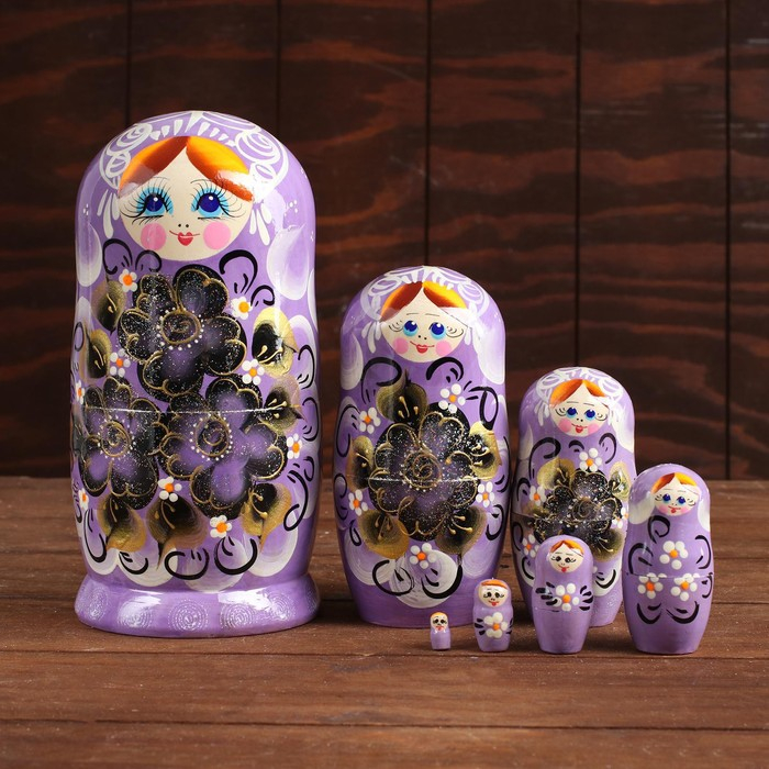 Матрёшка 7 в 1, расписная, цвета МИКС Матрёшка 7 в 1, расписная, цвета МИКС