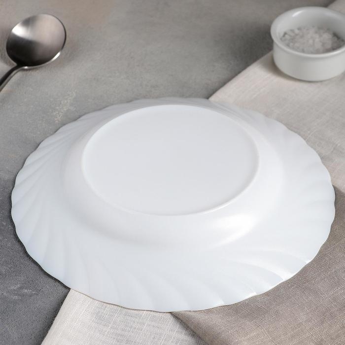 Тарелка глубокая Luminarc Trianon, d=22 см, стеклокерамика Тарелка глубокая Luminarc Trianon, d=22 см, стеклокерамика