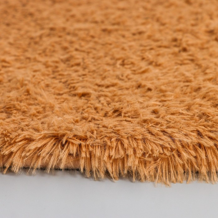 Коврики для ванной и туалета Доляна «Плюшевый», 3 шт: 34×40, 40×50, 50×80 см, цвет бежевый Коврики для ванной и туалета Доляна «Плюшевый», 3 шт: 34×40, 40×50, 50×80 см, цвет бежевый