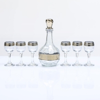 Мини-бар "Барокко" барная стойка, графин, 6 рюмок Мини-бар "Барокко" барная стойка, графин, 6 рюмок