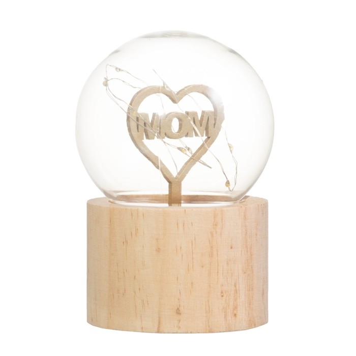 Ночник &laquo;Шар-люблю маму&raquo; LED 3хAG10 шар 8см 6,5х6,5х11,5см